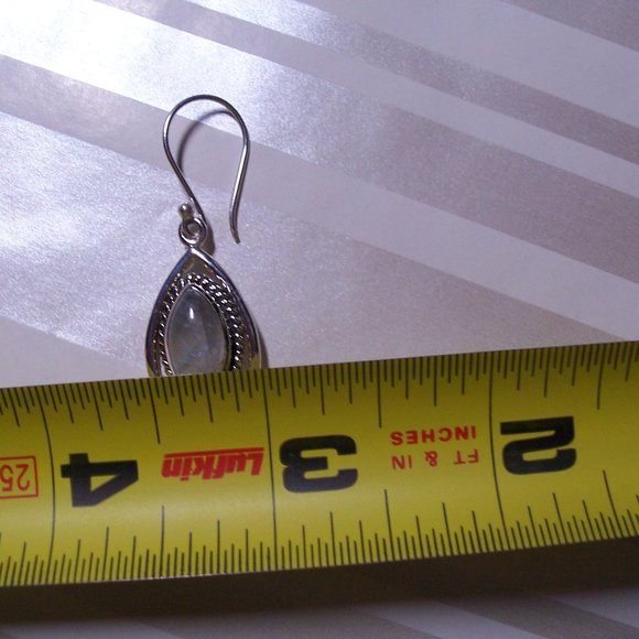 Moonstone Earrings - Picture 7 of 7